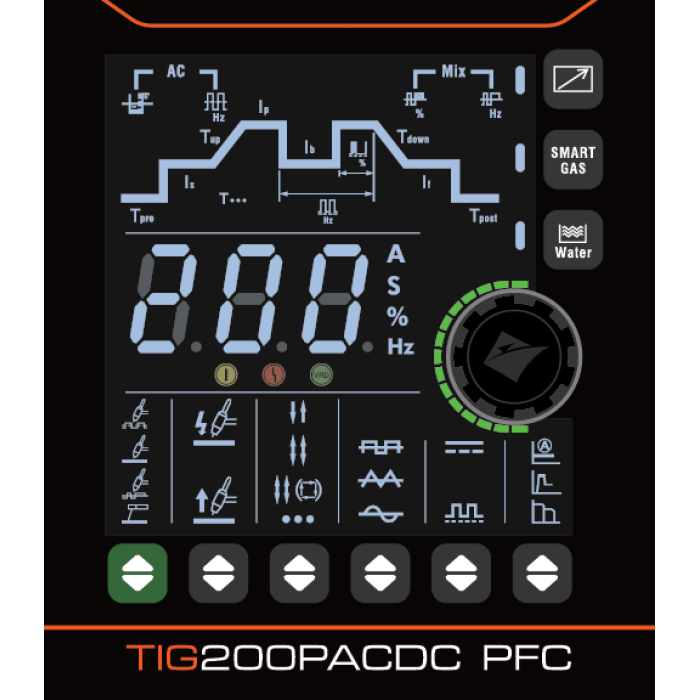 Апарат аргонодуговой сварки Jasic TIG-200P AC/DC PFC (E2S22) EVO20