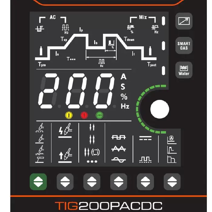 Аппарат аргонодуговой сварки Jasic TIG-200Р AC/DC (E2S12) EVO20