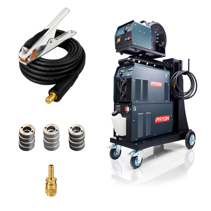 Комплект для зварювання PATON™ ProMIG-500-15-4 WK — потужне рішення для промислового MIG/MAG зварювання