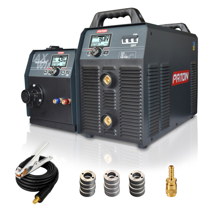 Інверторний зварювальний напівавтомат PATON ProMIG-630-15-4-400V W MAXwire